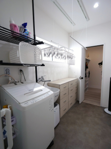 スロップシンク×作業カウンター
